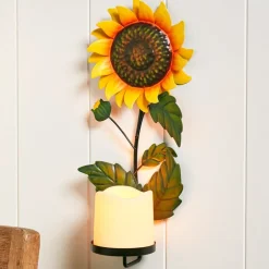 LED Candle Sconce Flower