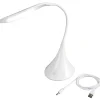LED Desk Lamp Flexible Gooseneck with USB Cord