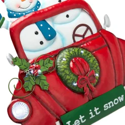 LED Let It Snow Yard Stake