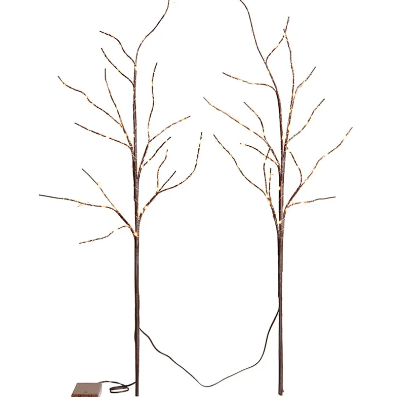 LED Lighted Poseable Branch Decor