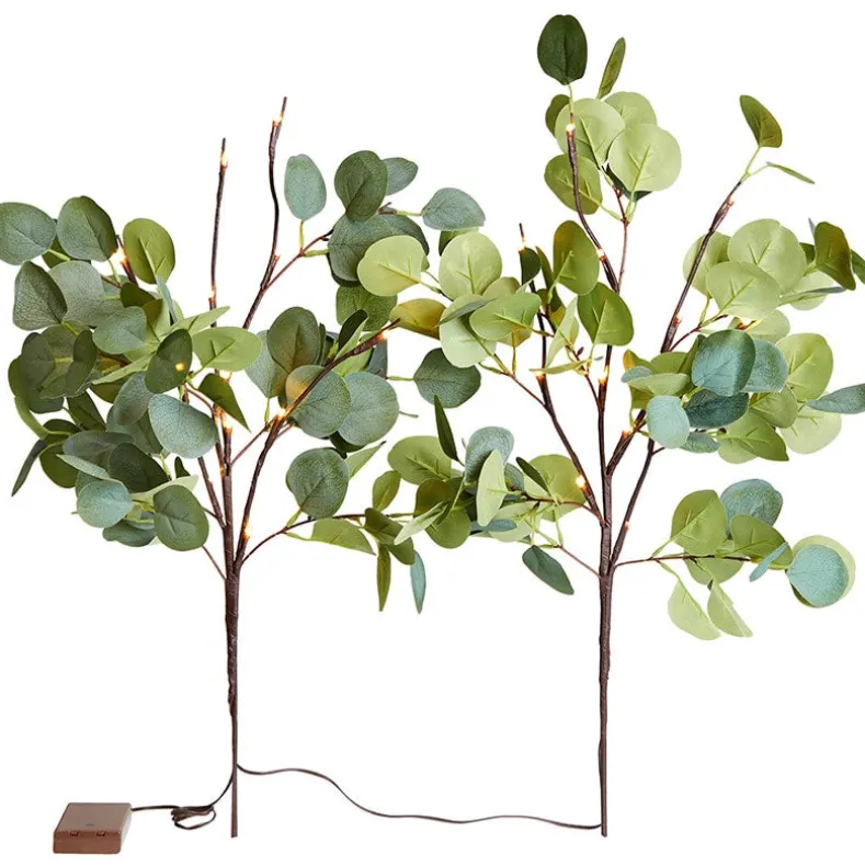 LED Lighted Poseable Branch Decor