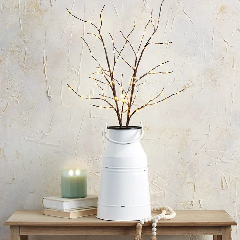 LED Lighted Poseable Branch Decor