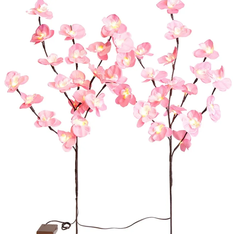 LED Lighted Poseable Branch Decor