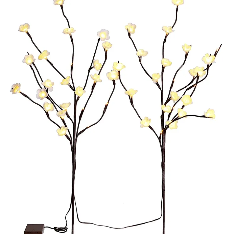 LED Lighted Poseable Branch Decor
