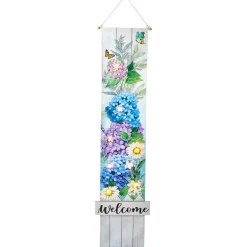 LED Lighted Welcome Banner - Flower or Patriotic 46