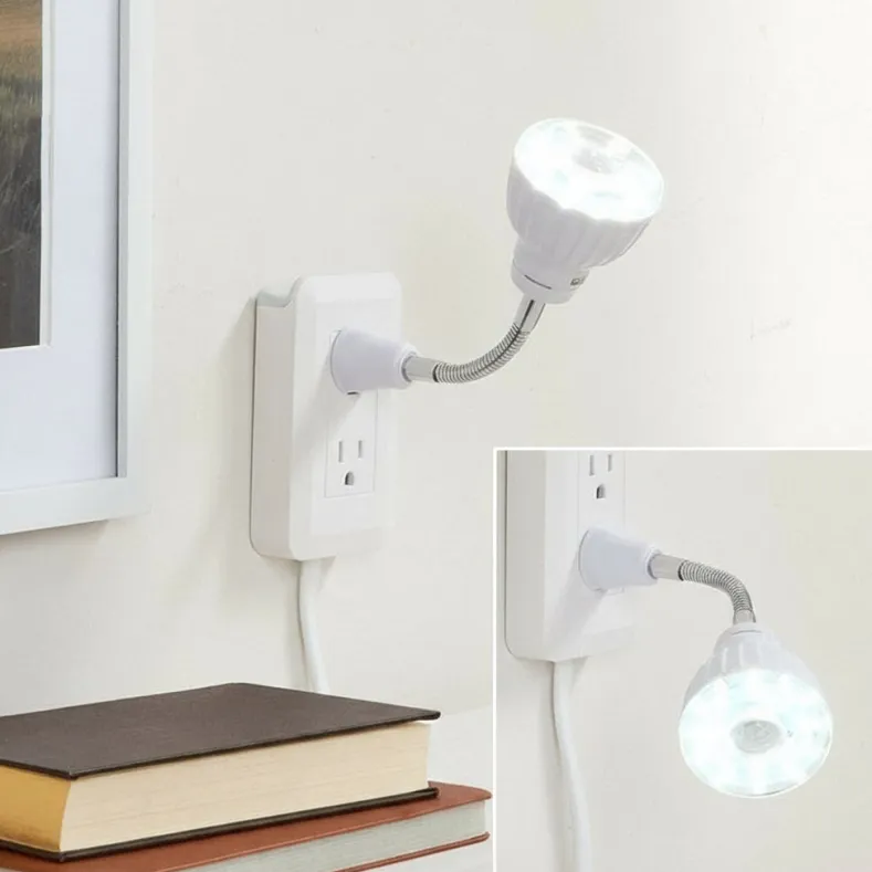 LED Motion Sensor Flexible Plug-In Light