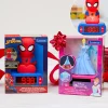 Licensed LCD Nightlight Alarm Clock With 6 Different Sounds
