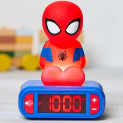 Licensed LCD Nightlight Alarm Clock With 6 Different Sounds
