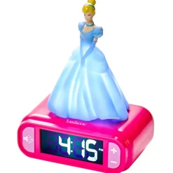 Licensed LCD Nightlight Alarm Clock With 6 Different Sounds