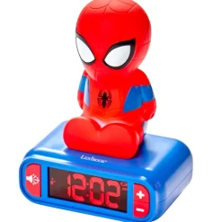 Licensed LCD Nightlight Alarm Clock With 6 Different Sounds
