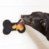 Lick Pad For Dogs, Bone Shape with Suction Cups