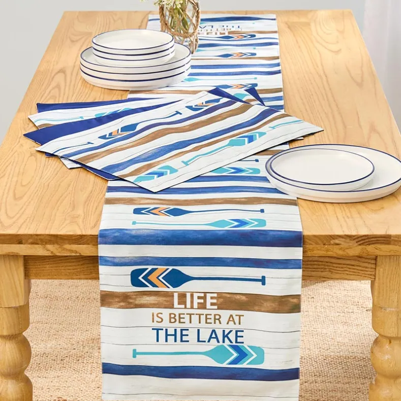 Life at the Lake Set of 4 Placemats or Table Runner