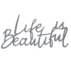 Life is Beautiful Wood Plaque