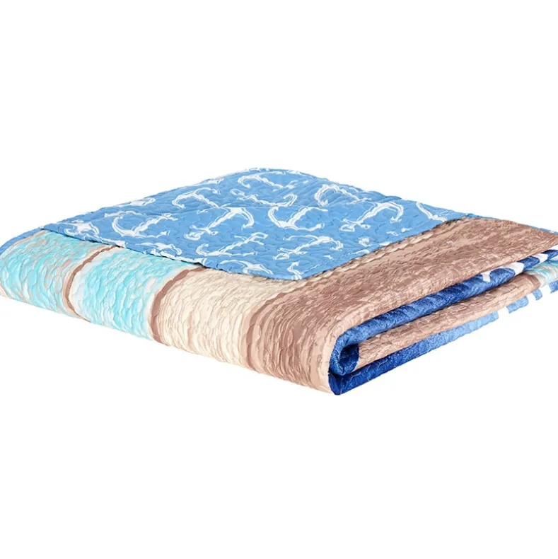 Life Love Lake Reversible Full/Queen or King Quilt or Decorative Pillow