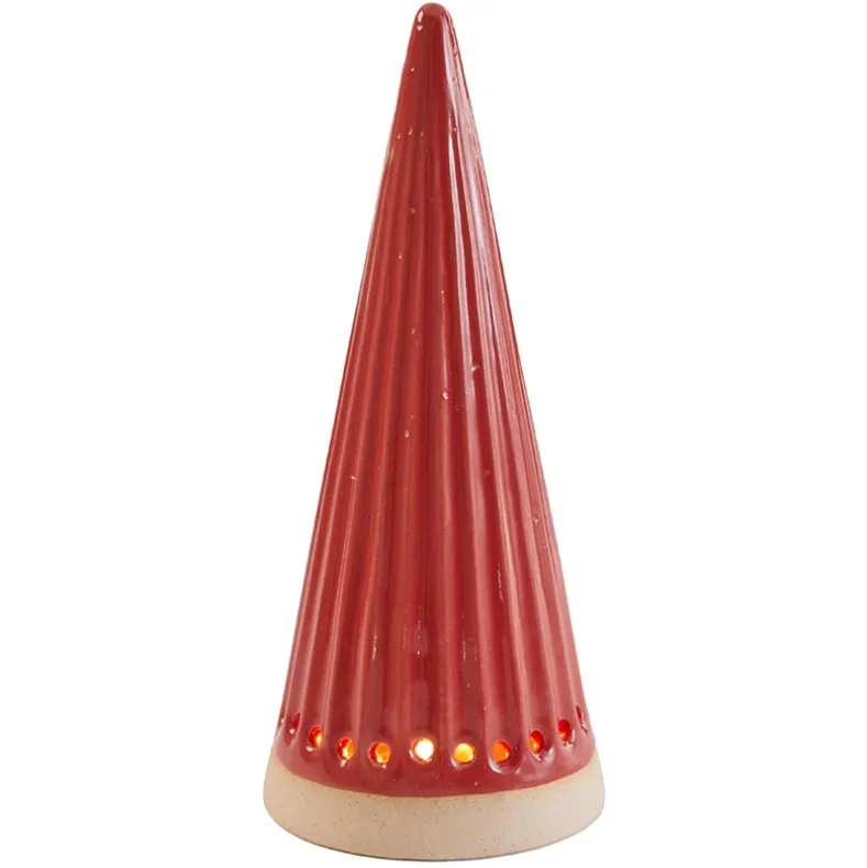 Lighted Ceramic Tabletop Tree Holiday Decor