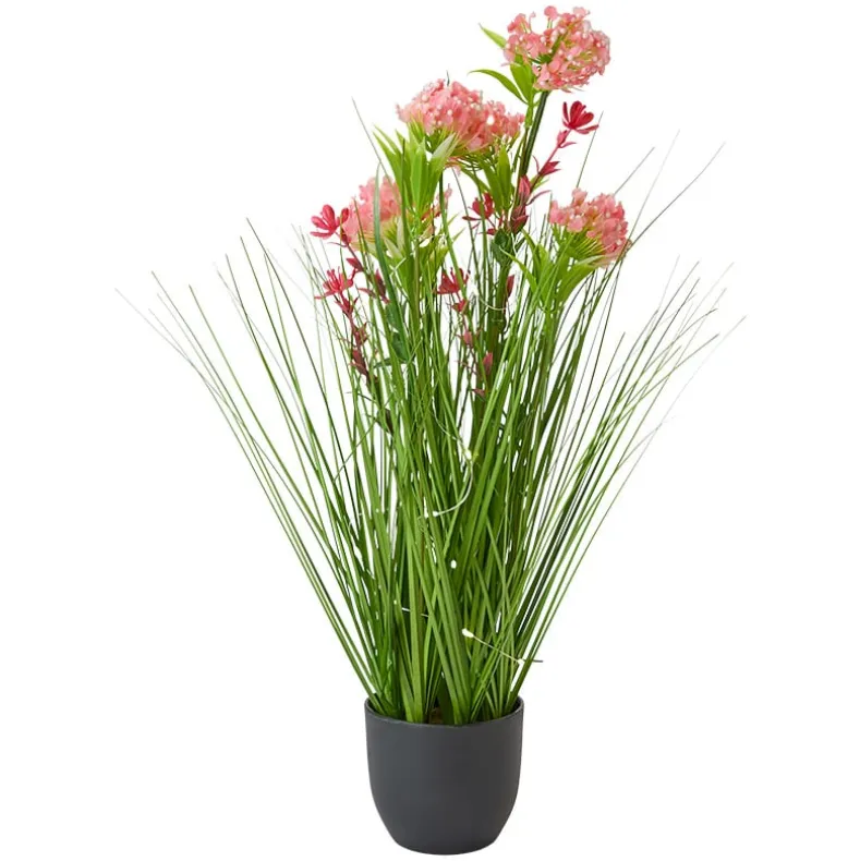 Lighted Flower Indoor Potted Plant