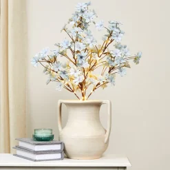 Lighted Flower Table Trees - Blue, Blush, or Pink