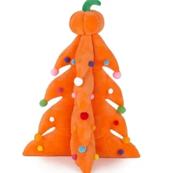 Lighted Plush Halloween Harvest Retro Tree