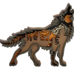 Lighted Woodland Animals