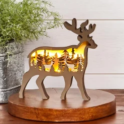 Lighted Woodland Animals