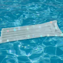Light-Up Inflatable Pool Float-Water Fun with 20 Colorful LED Lights