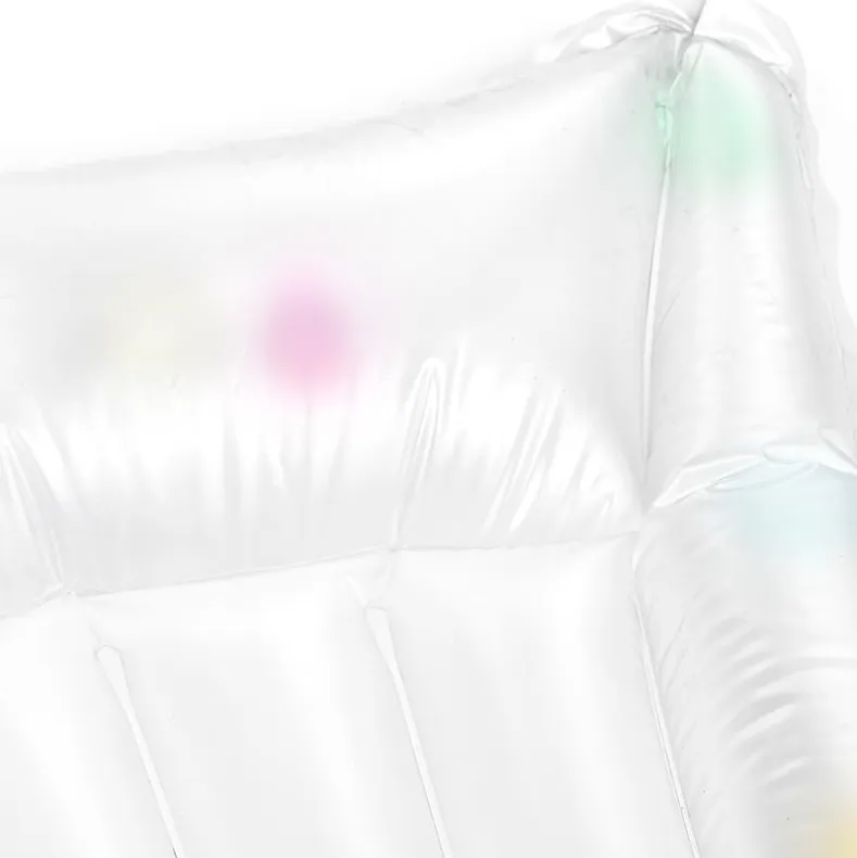 Light-Up Inflatable Pool Float-Water Fun with 20 Colorful LED Lights