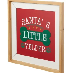 Little Yelper Christmas Wall Art