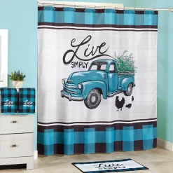 Live Simply Bathroom Rug