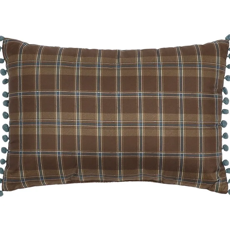 Lodge Embroidered Decorative Pillow