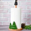 Lodge Kitchen Decor - Sponge Holder, Paper Towel Holder, Salt & Pepper