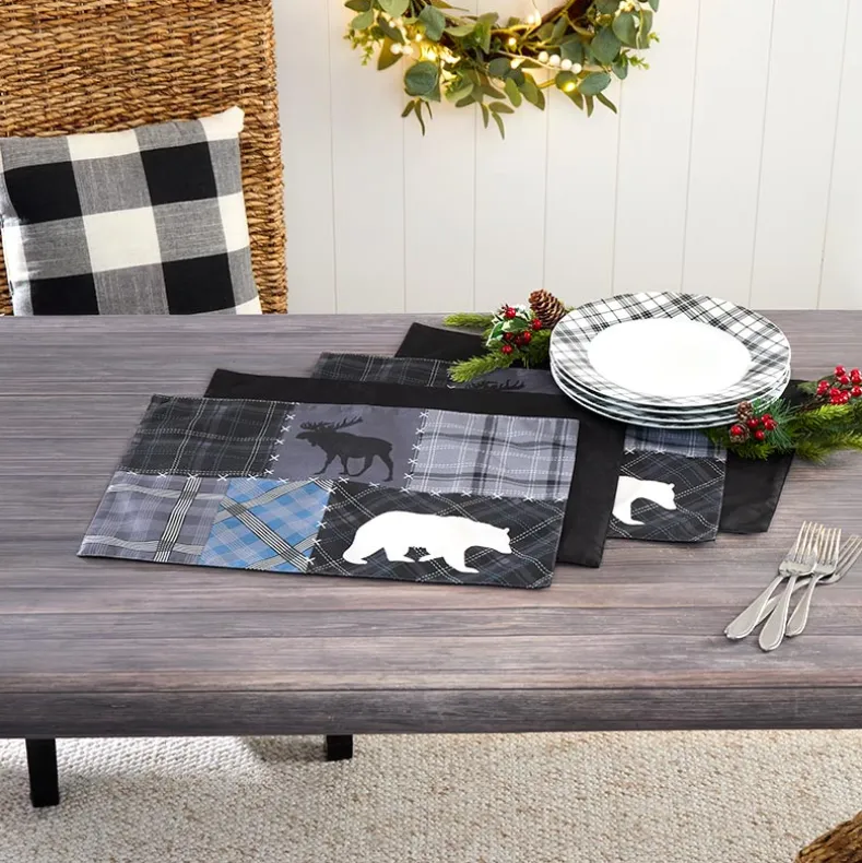 Lodge Table Runner or Set of 4 Placemats