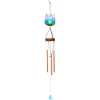 Lotus Flower Solar Windchime