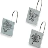 Love Is Bathroom Valance or Shower Hooks Set of 12