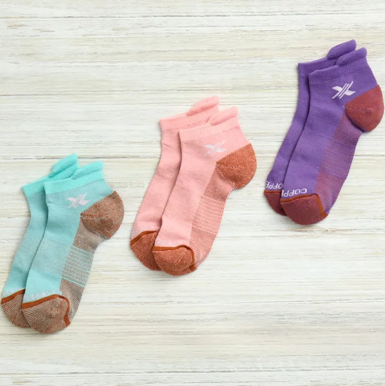 Low-Cut Copper Infused Compression Socks for Men
