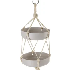 Macrame Bird Feeder and Waterer