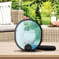 Magic Mesh™ 2-in-1 Bug Zapper And Swatter - Rechargeable and Foldable