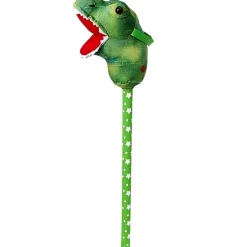Magic Sounds Plush Animal Head Riding Stick - Interactive Pretend Play Toy