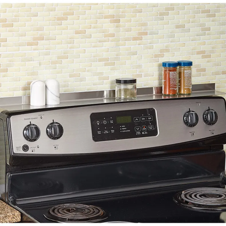 Magnetic Kitchen Stovetop Shelf Organizer - 30"L - Zero Installation