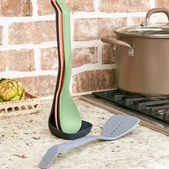 Magnetic Kitchen Utensil Set - Ladle, Spoon, Spatula