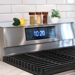 Magnetic Stovetop Storage Shelf in Stainless Steel - 2-Pc. - 15"L