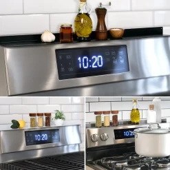 Magnetic Stovetop Storage Shelf in Stainless Steel - 2-Pc. - 15