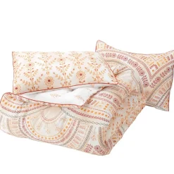 Mandala Pattern Reversible Comforter Set or Accent Pillow