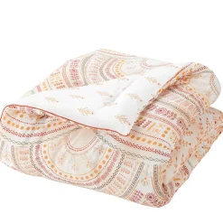 Mandala Pattern Reversible Comforter Set or Accent Pillow