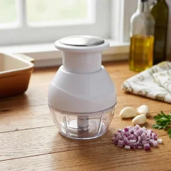 Manual Food Chopper - Quick Push