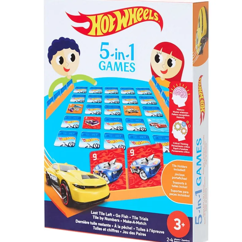 Mattel® Hot Wheels 5-in-1 Family Game