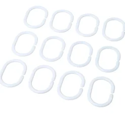Memory Foam Bath Rugs and Shower Curtain Complete 16-Pc Set Gingerbread