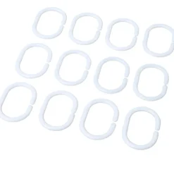 Memory Foam Bath Rugs & Shower Curtain Complete 16-Pc Set Let It Snow