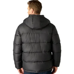 Men's Black Puffer Jacket