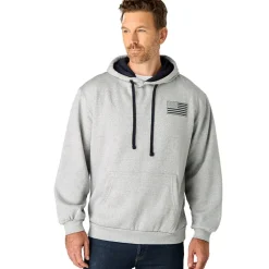 Men's Buckhorn River American Flag Hoodie