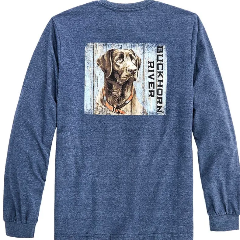 Men's Buckhorn River Americana Long Sleeve Graphic T-Shirt